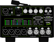 Studio Technologies LL-3G-CR-045 Portable LiveLink Control Room Unit with ST Optical, 4W Intercom