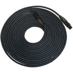 150' 3-Pin Neutrik DMX Cable, Black