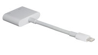 Liberty AV MD826AM/A Apple Certified Adapter, Lightning (M) to HDMI (F) and Lightning (F)