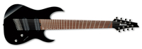 Black 8-String Electric Guitar