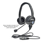 Clear-Com CC-220-X5 Lightweight Double-Ear Headset with 5-Pin XLRM