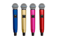 Colored Handle for GLX-D Handheld Transmitter with SM58 or Beta 58A Capsule