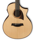 Natural High Gloss AEW Series 12-String Acoustic/Electric Guitar with AEQ-SP2 Preamp