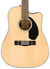 CD-60SCE 12-String 12-String Dreadnought Acoustic-Electric Guitar, Natural Finish
