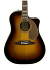 Kingman ASCE [RESTOCK ITEM] 3-Color Sunburst Dreadnought Acoustic / Electric Guitar with Case