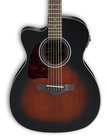 Dark Violin Sunburst High Gloss Artwood Series Left-Handed Dreadnought Cutaway Acoustic/Electric Guitar with AEQ-SP2 Preamp