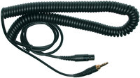 16' Coiled Headphone Cable, 3.5mm to Mini-XLR