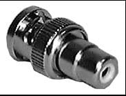 BNC Male to RCA Female Adapter, in Packaging