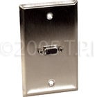 Wall Plate VGA/DSub 15p HD Female