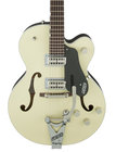 PLAYMODEL Players Edition Anniversary Hollow Body HH Electric Guitar in Lotus Ivory with String-Thru Bigsby