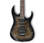 RG Prestige 6-String Electric Guitar with Case - Anvil Gray Burst Flat