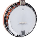 Songster Flathead Resonator Banjo with Brass Tone Ring