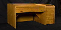 Inspire Series Extended Rolltop Desk