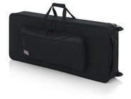 Lightweight 61-Key Keyboard Case with Wheels