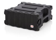 4RU, 19" Deep PE Molded Rack Case