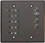 10-Button 2 Gang Wall Mounted DMX Controller, Streaming Recorder