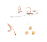 DPA 4266-OC-F-F00-MH 4266 Omnidirectional Flex Headset Mic with MicroDot Connector, Beige