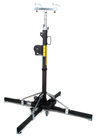 15.7' Medium Duty Crank Stand with Outriggers, Max Load 330 lbs