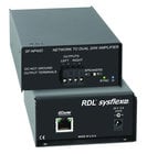 RDL SF-NP40D Network to 40W Stereo Power Amplifier, Dante Converter