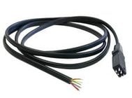 5' Straight Open-Ended Cable for DT 190, DT 290 Headset