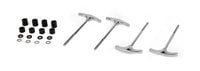 4-pack of Bass T-Handle Tension Rods