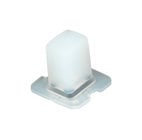 Clear Rubber White Button for X32