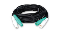 Lex FB302W-50  50ft 2-Way Cam Feeder Cable with Green and White Connectors