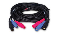 Lex FB303W-50  50ft 3-Way Cam Feeder Cable with Red, Black & Blue Connectors
