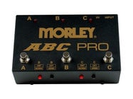 Morley ABC-PRO  Three Input Selector Combiner, With Ground Lift, Polarity Switch and True Bypass