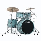 Tama Starclassic Walnut / Birch 3-Piece Shell Pack 22"x14" Bass Drum, 12"x8" Rack Tom, and 16"x16" Floor Tom in Lacquer Finish