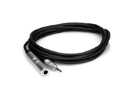 Hosa HXSM-005 5' Pro Series 1/4" TRS to 3.5mm TRS Headphone Adapter Cable