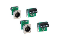 Pathway Connectivity 2024 Male 5 pin XLR "D" Series Connector, 4 Pack