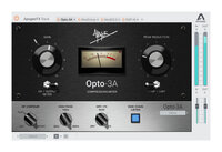 Apogee Electronics FX Rack Opto-3A Compressor	 Optical Compressor / Limiter Plugin with Sidechain Highpass Filter [Download]