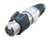 Heavy Duty 5-pin XLRF Cable Connector