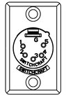 5-pin XLRM D Series Panel Mount Connector