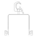 Yoke for Spectra Cyc 50 Fixture