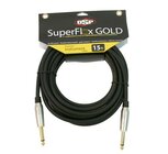 Elite Core SFI-15SS  SuperFlex GOLD SFI-15SS Premium Instrument Cable 15 feet