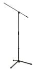 35-63" Microphone Stand with 26" Boom, Black