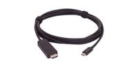 Liberty AV E-UCM-HDM-06F  6' Molded USB C Male to HDMI A Male Cable