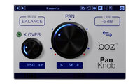 Boz Digital Pan Knob Low Frequency Independent Stereo Field Pannig Plugin [Download]