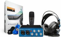 Bundle with AudioBox USB 96 Interface, Headphones, Mic and Software