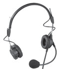 RTS PH-44R Dual-Sided Headset with Flexible Dynamic Boom Mic and A4M Connector