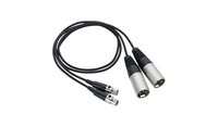 Zoom TXF-8  TA3 to XLR Cable (Pair)