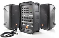 Portable 8” 2-Way PA with 8-Channel Active Mixer And Bluetooth