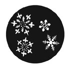 GAM G310  Gobo, Steel, Small Snowflakes 