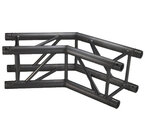 Global Truss SQ4123-BLK  Corner 2Way 135 Deg 1.64ft, Black 