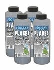 Froggy's Fog LONG LASTING Snow Juice Concentrate Slow Evaporation Formula for >75ft Float or Drop, 4- 8oz bottles, Makes 4 Gallons