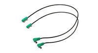 2-Pack Supa-Charger Power Supply Cables for Vintage Pedals in Green