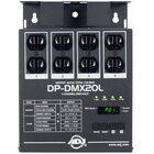 ADJ DP-DMX20L 4-Channel Dimmer / Switch Pack, Selectable Channel Operation, 6.3A Per Channel, 15A Max