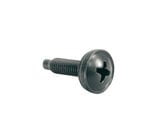 Trim-Head Phillips Screws with Washers in Poly Bag, 100 Pack
